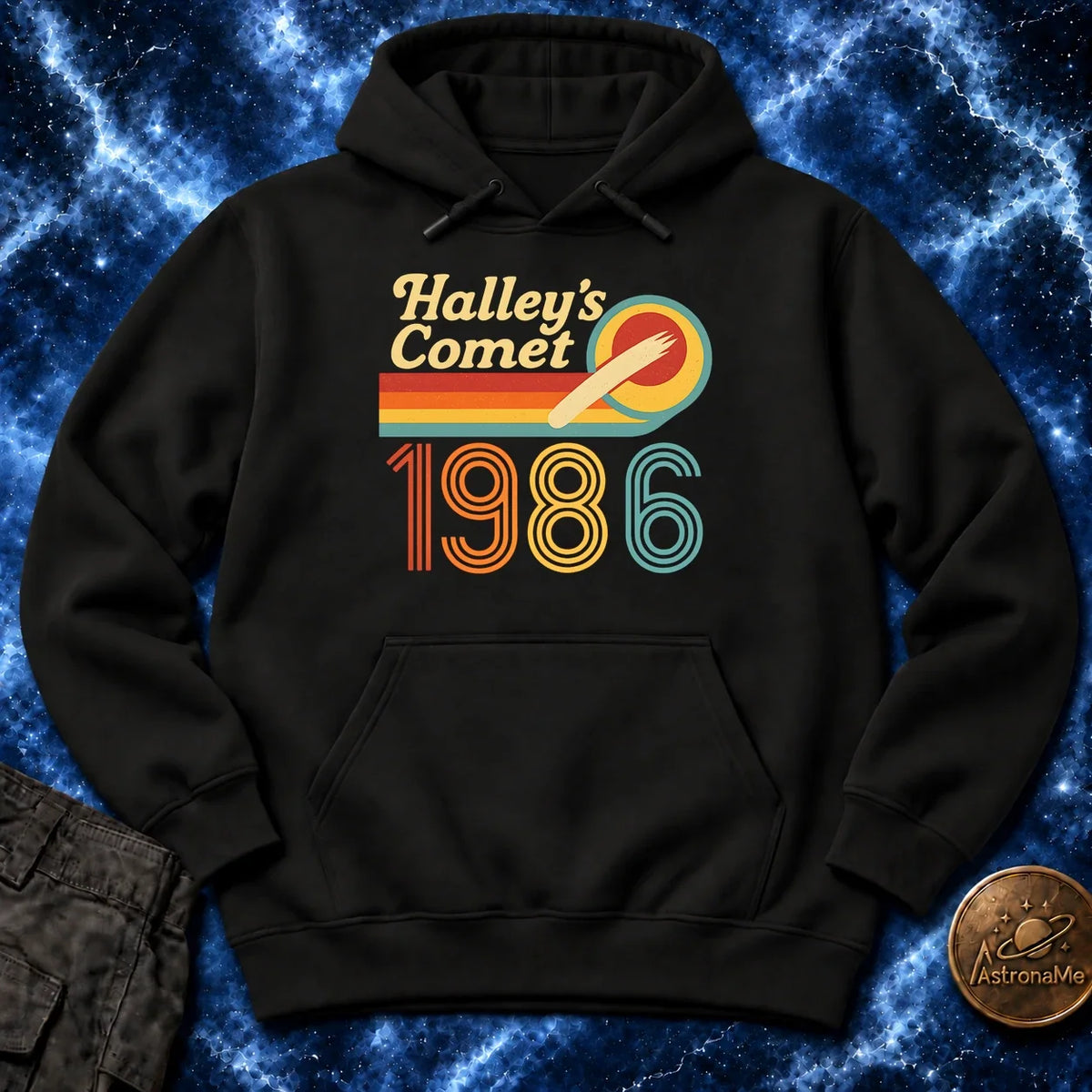 Halleys Comet Retro 1986 Hoodie product image 5