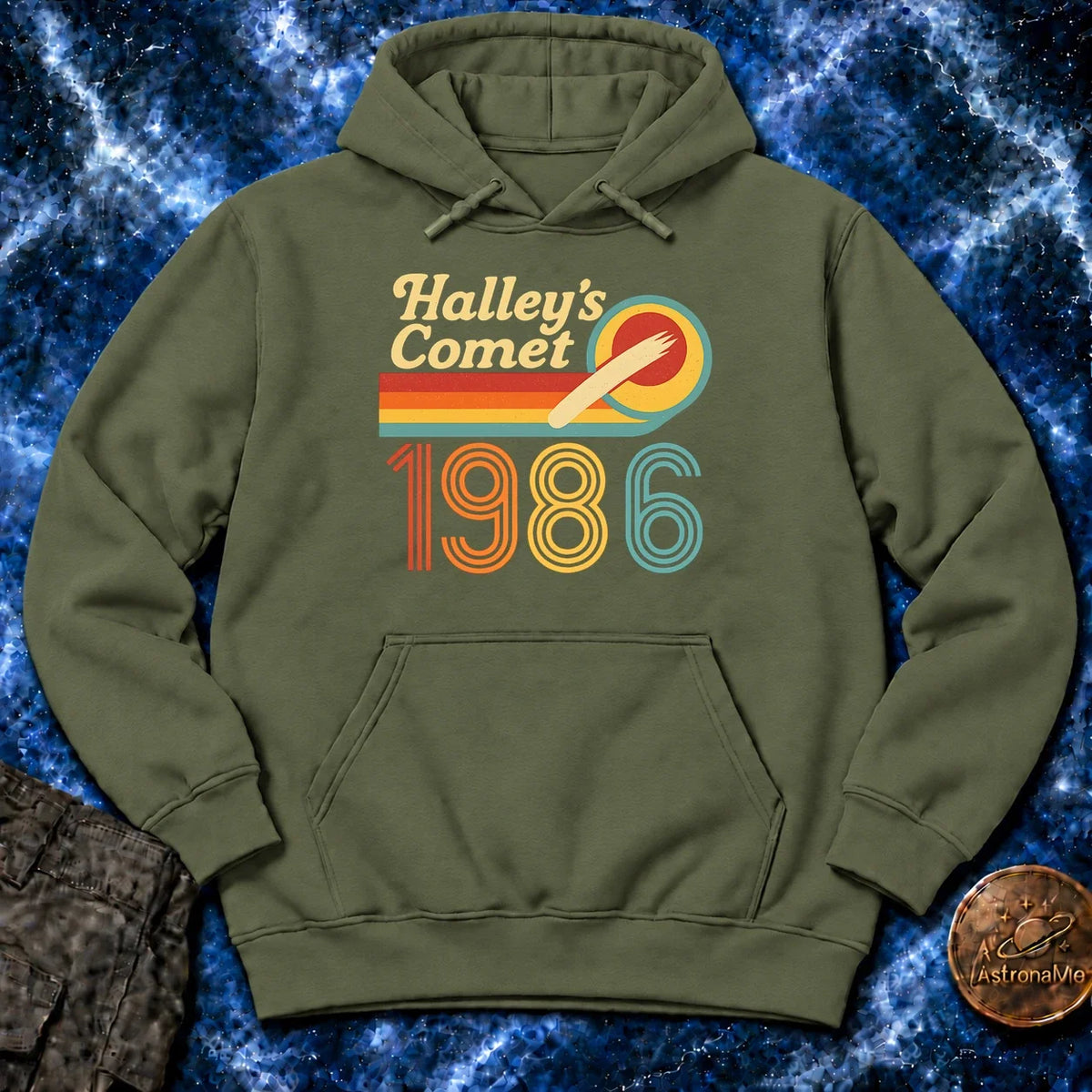 Halleys Comet Retro 1986 Hoodie product image 1