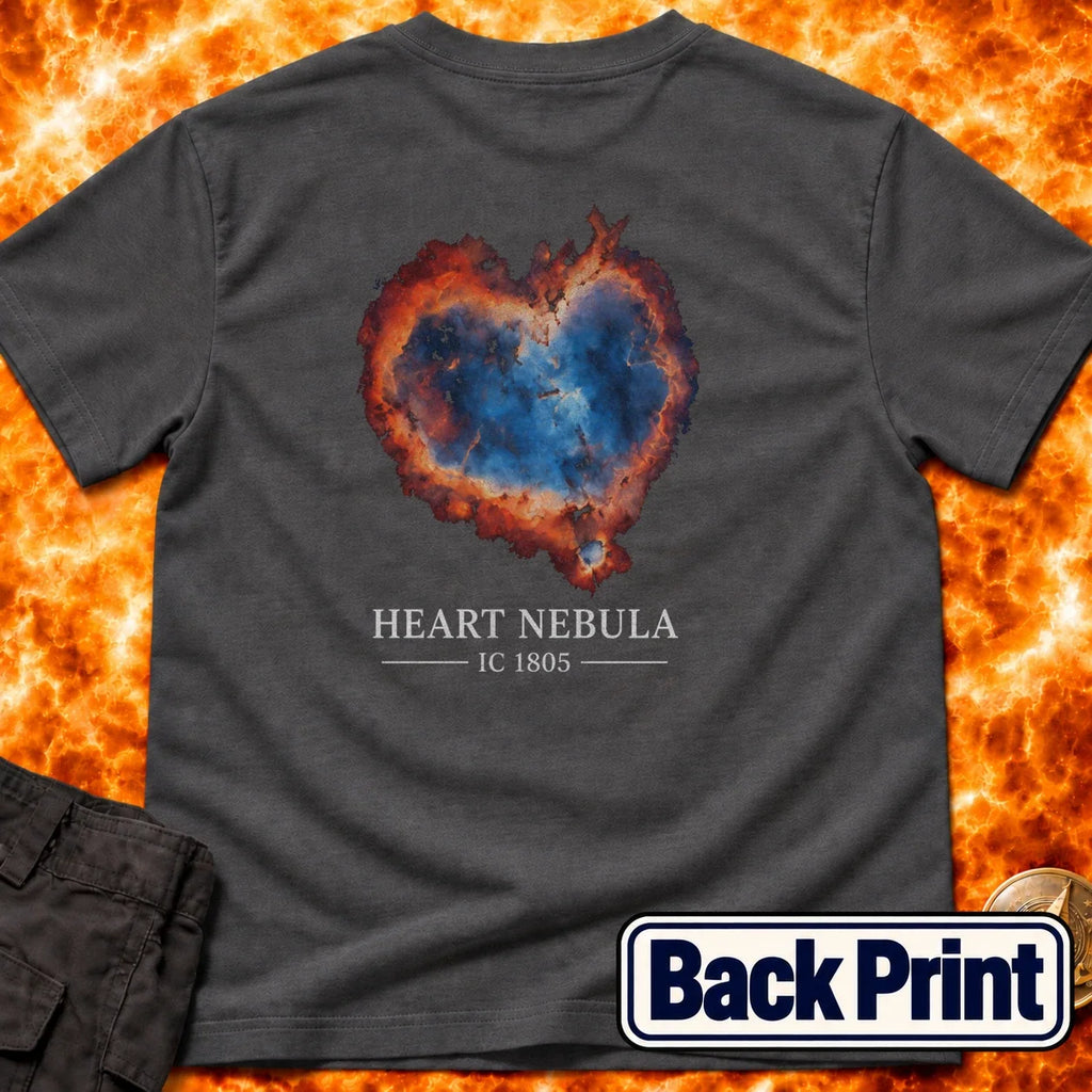 Heart Nebula IC 1805 Back Print T-Shirt product image 4