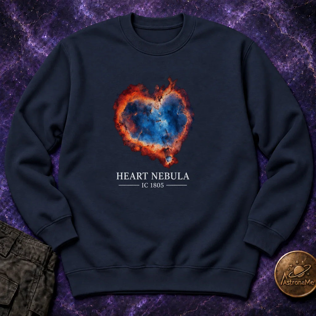 Heart Nebula IC 1805 Crewneck Sweatshirt product image 3
