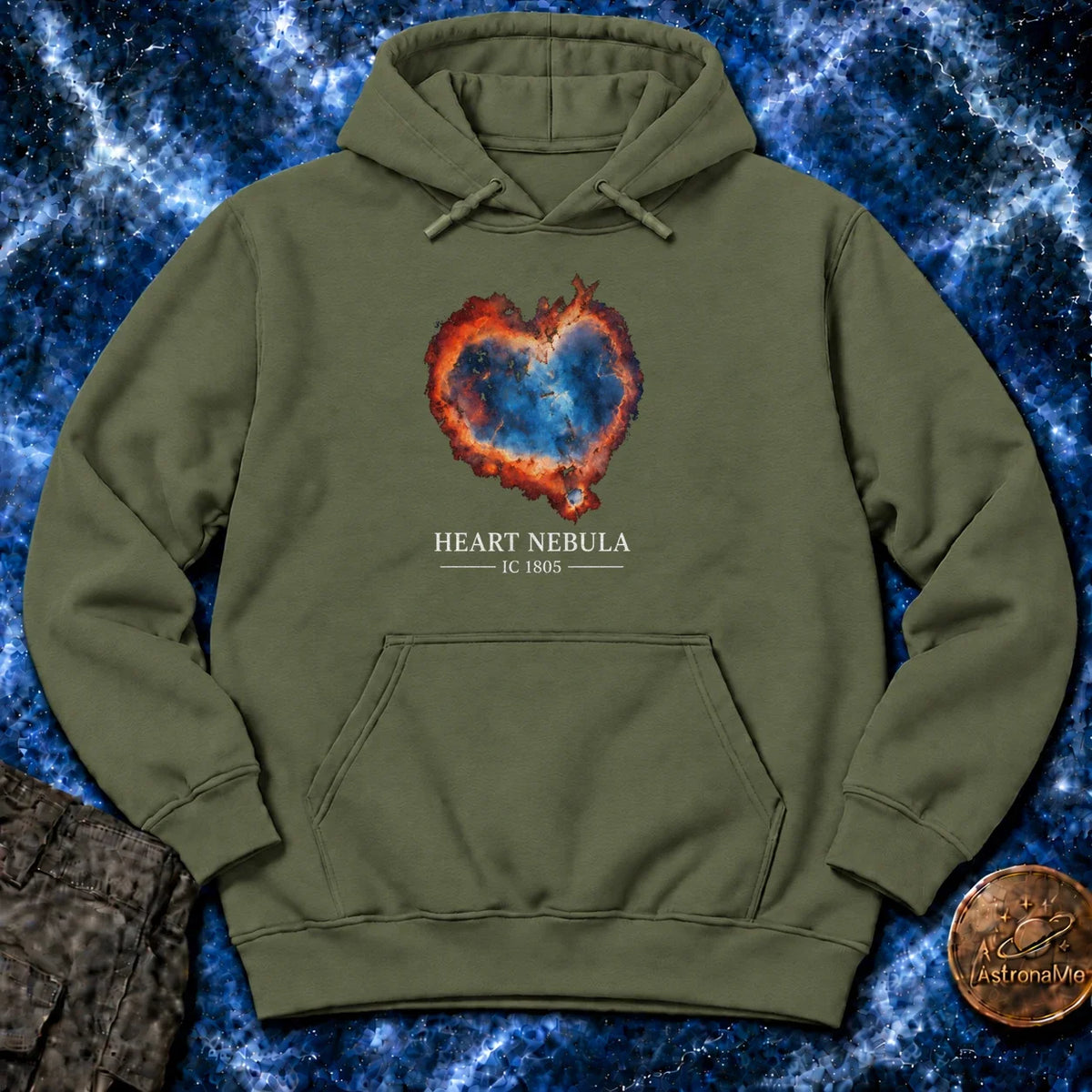 Heart Nebula IC 1805 Hoodie product image 6