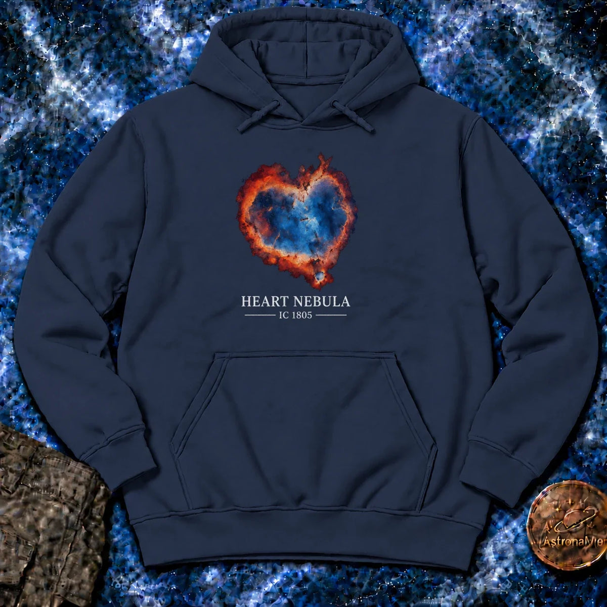 Heart Nebula IC 1805 Hoodie product image 4