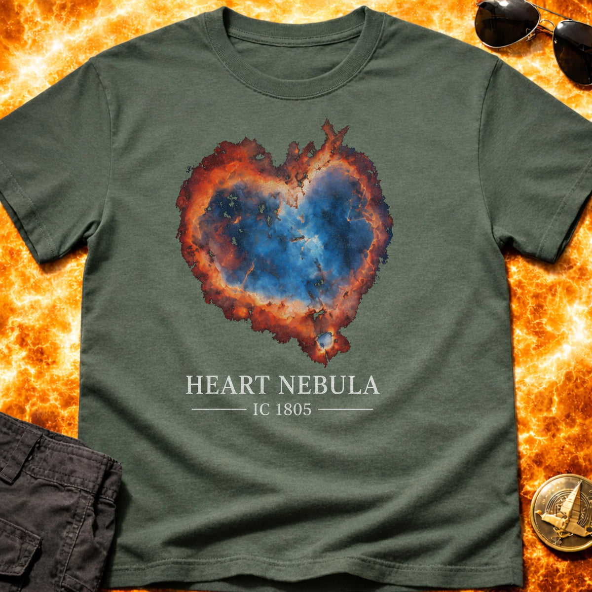 Heart Nebula IC 1805 T-Shirt product image 6