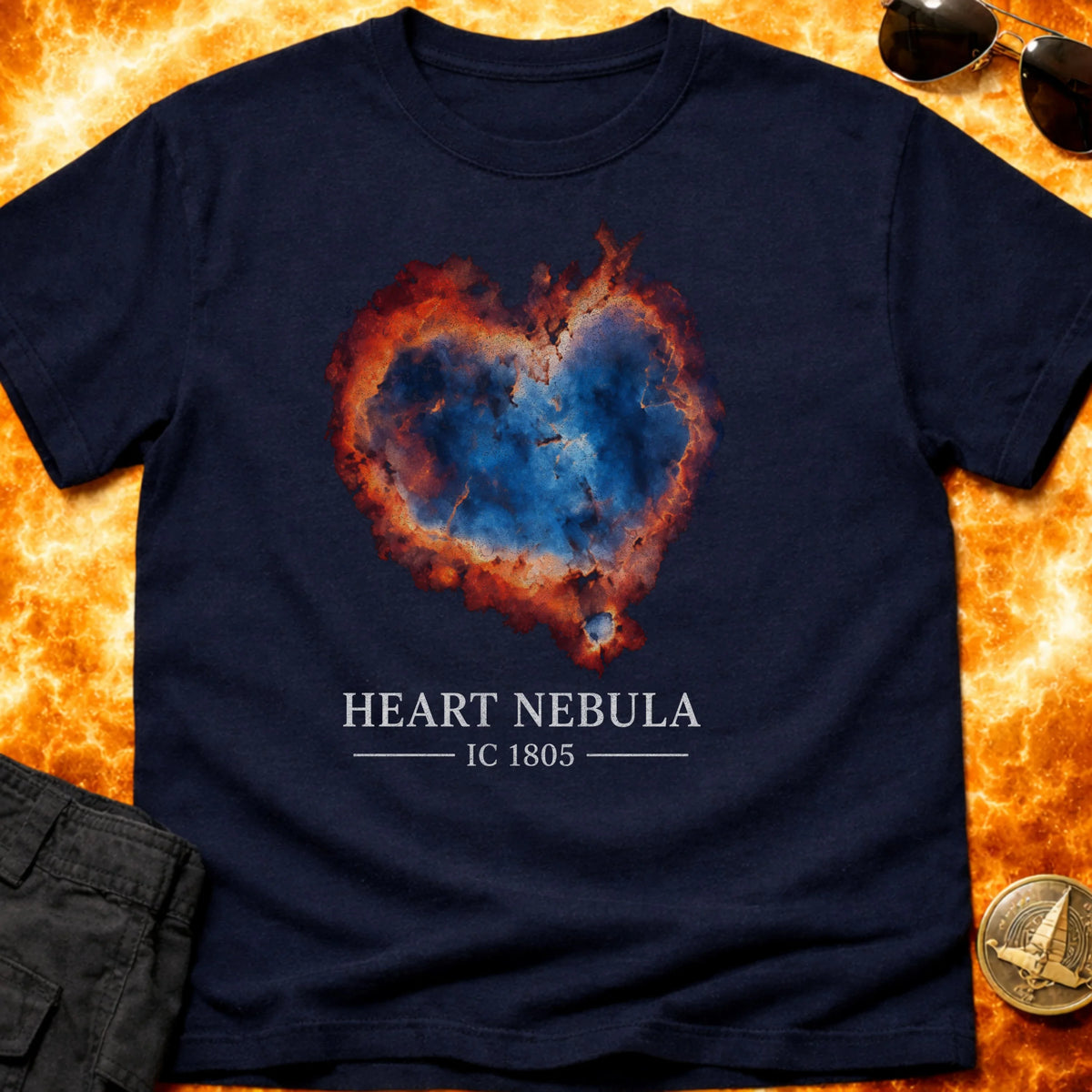 Heart Nebula IC 1805 T-Shirt product image 1
