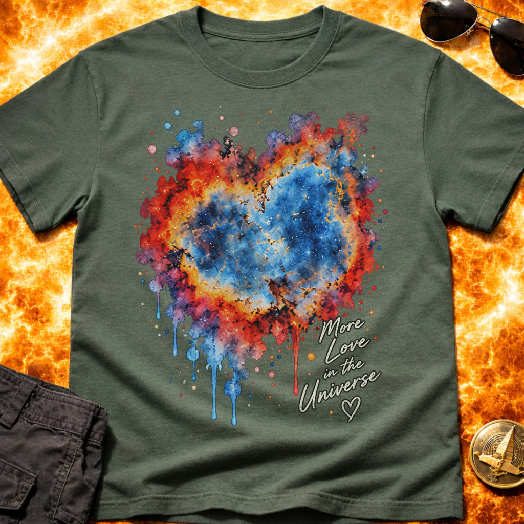 Heart Nebula More Love T-Shirt product image 6