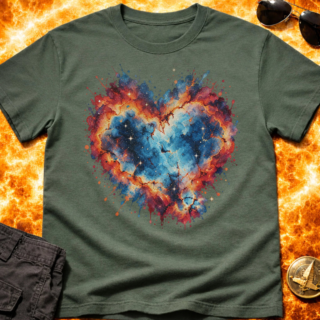 Heart Nebula Paint T-Shirt product image 2