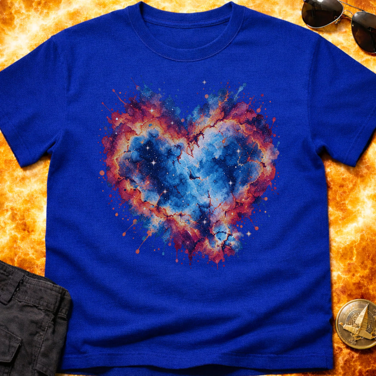 Heart Nebula Paint T-Shirt product image 6