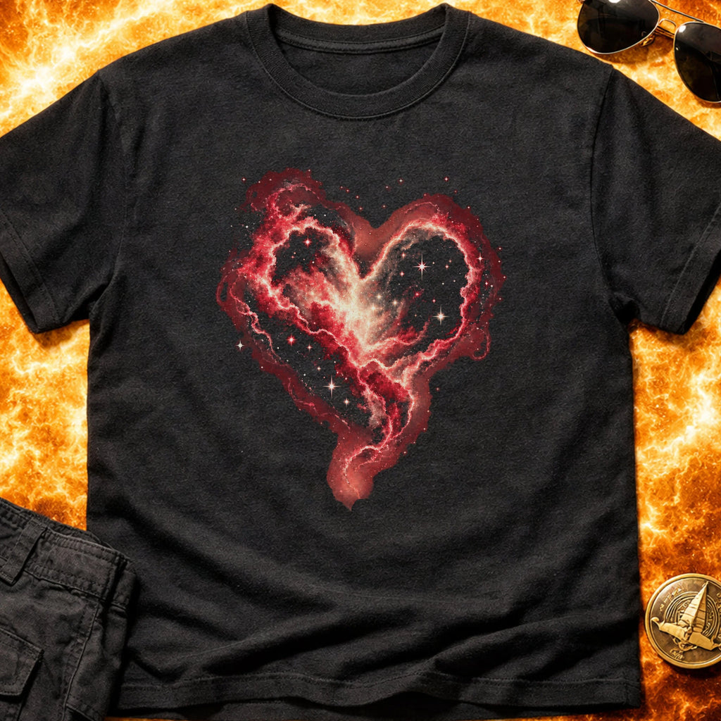 Heart Nebula Pulse T-Shirt product image 2