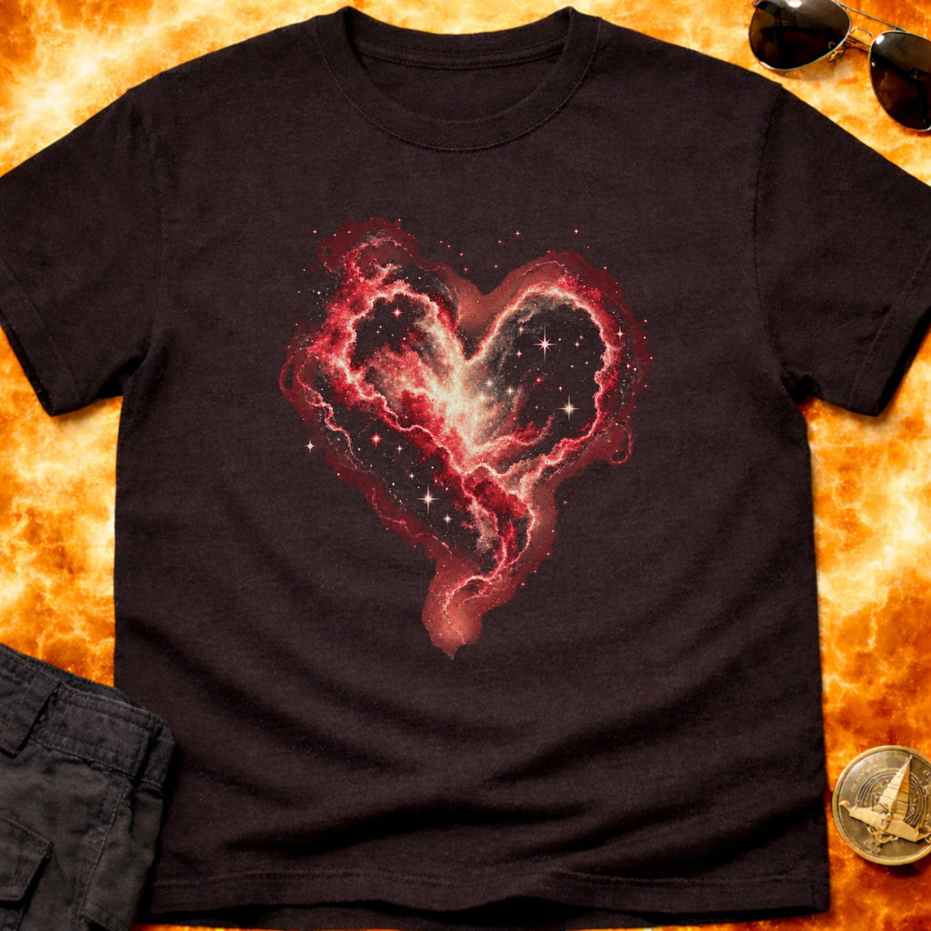 Heart Nebula Pulse T-Shirt product image 3