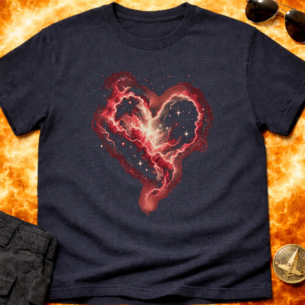 Heart Nebula Pulse T-Shirt product image 4
