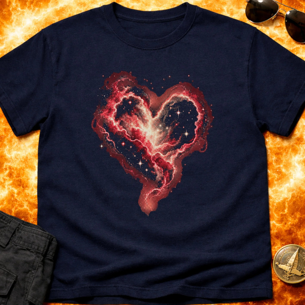 Heart Nebula Pulse T-Shirt product image 1