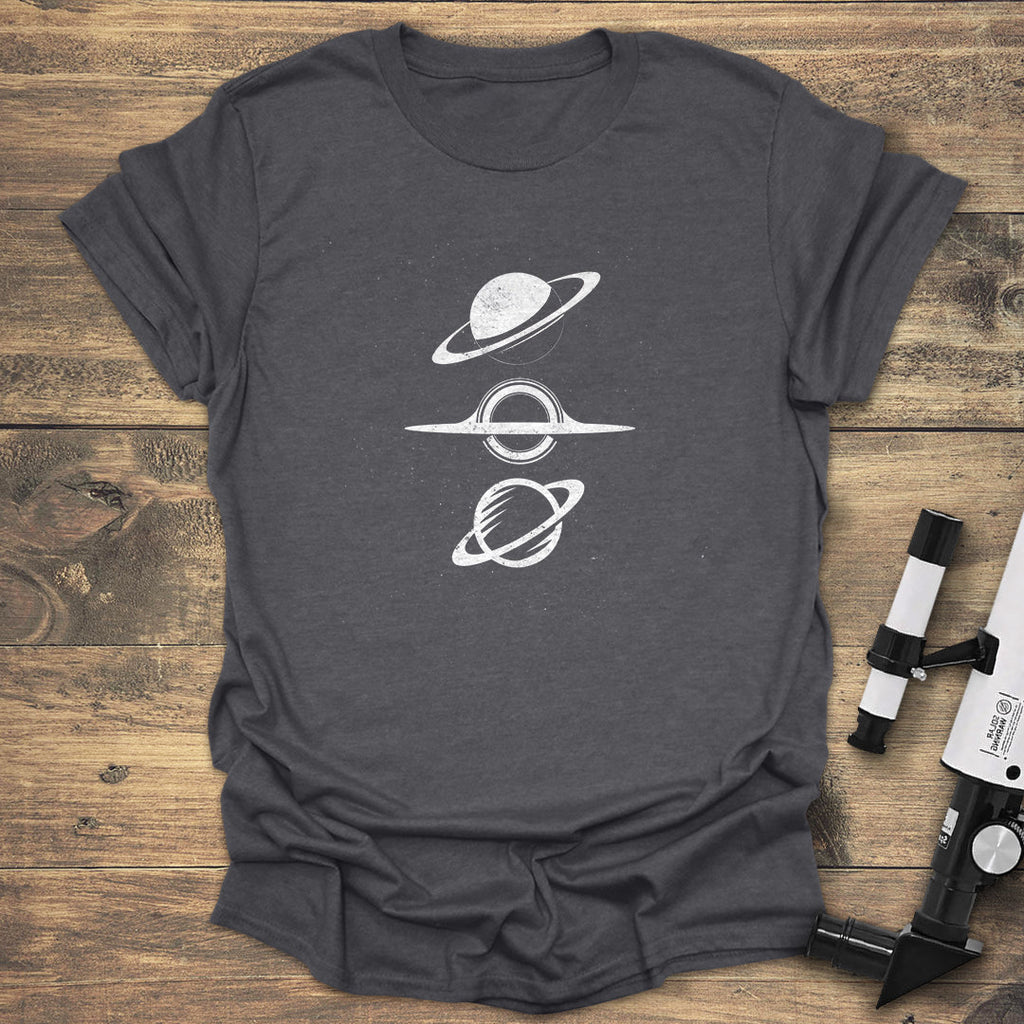 Minimalist Saturn & Black Hole product image 1