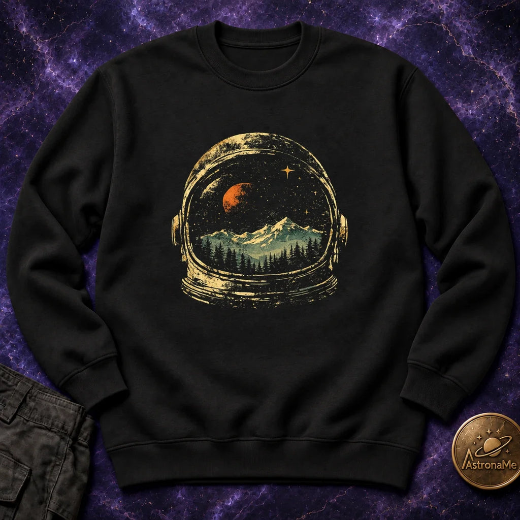 Helmet Landscape Crewneck Sweatshirt product image 3