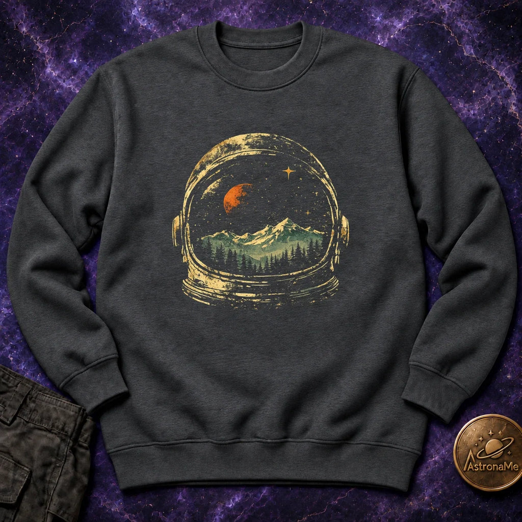 Helmet Landscape Crewneck Sweatshirt product image 2