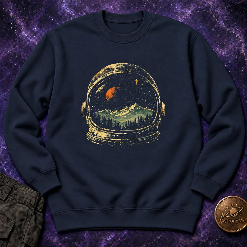 Helmet Landscape Crewneck Sweatshirt product image 1