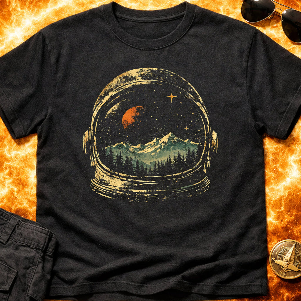 Helmet Landscape T-Shirt product image 1