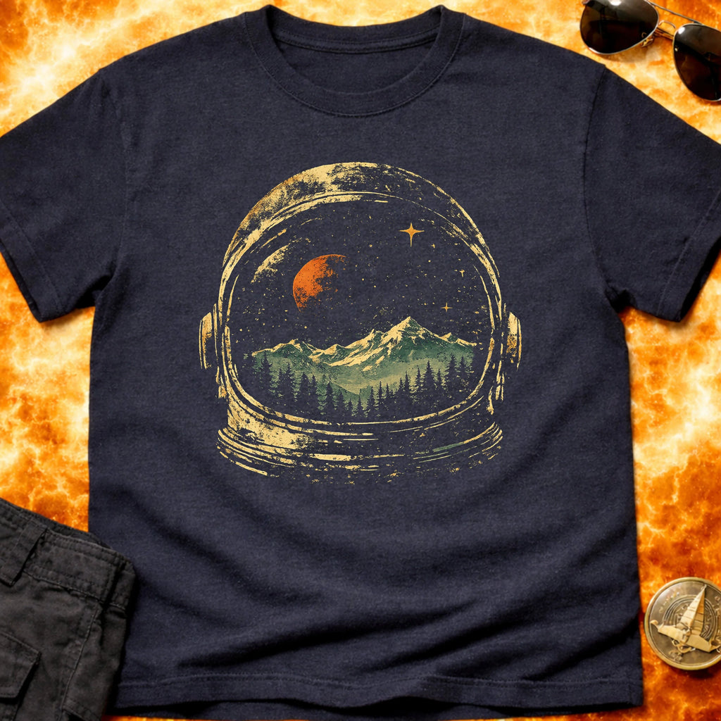 Helmet Landscape T-Shirt product image 3
