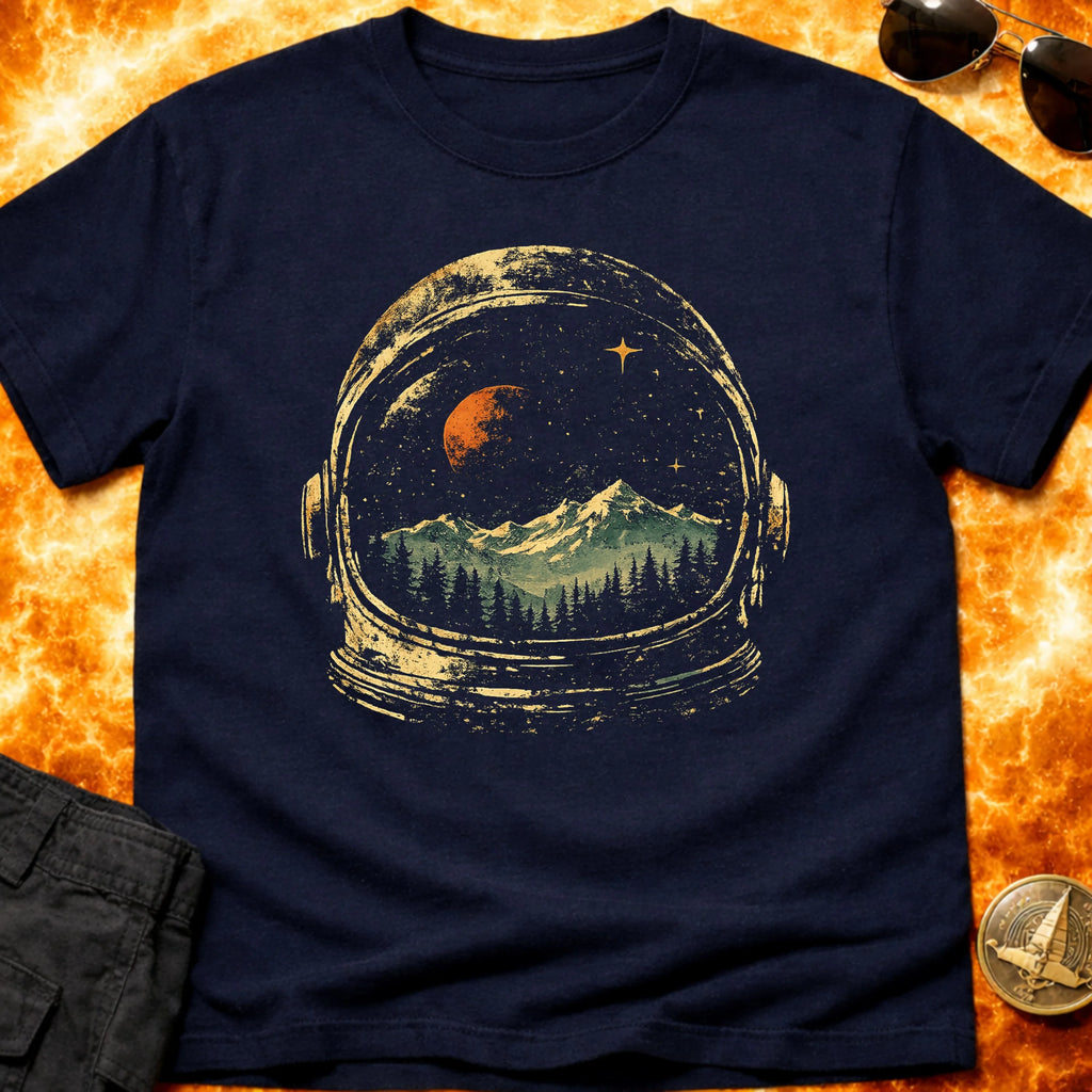 Helmet Landscape T-Shirt product image 2
