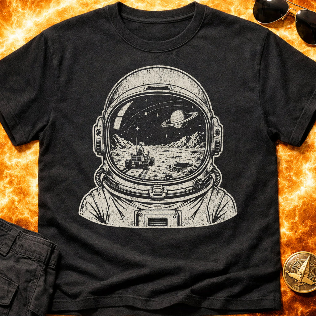 Helmet Lunar Landscape T-Shirt product image 5