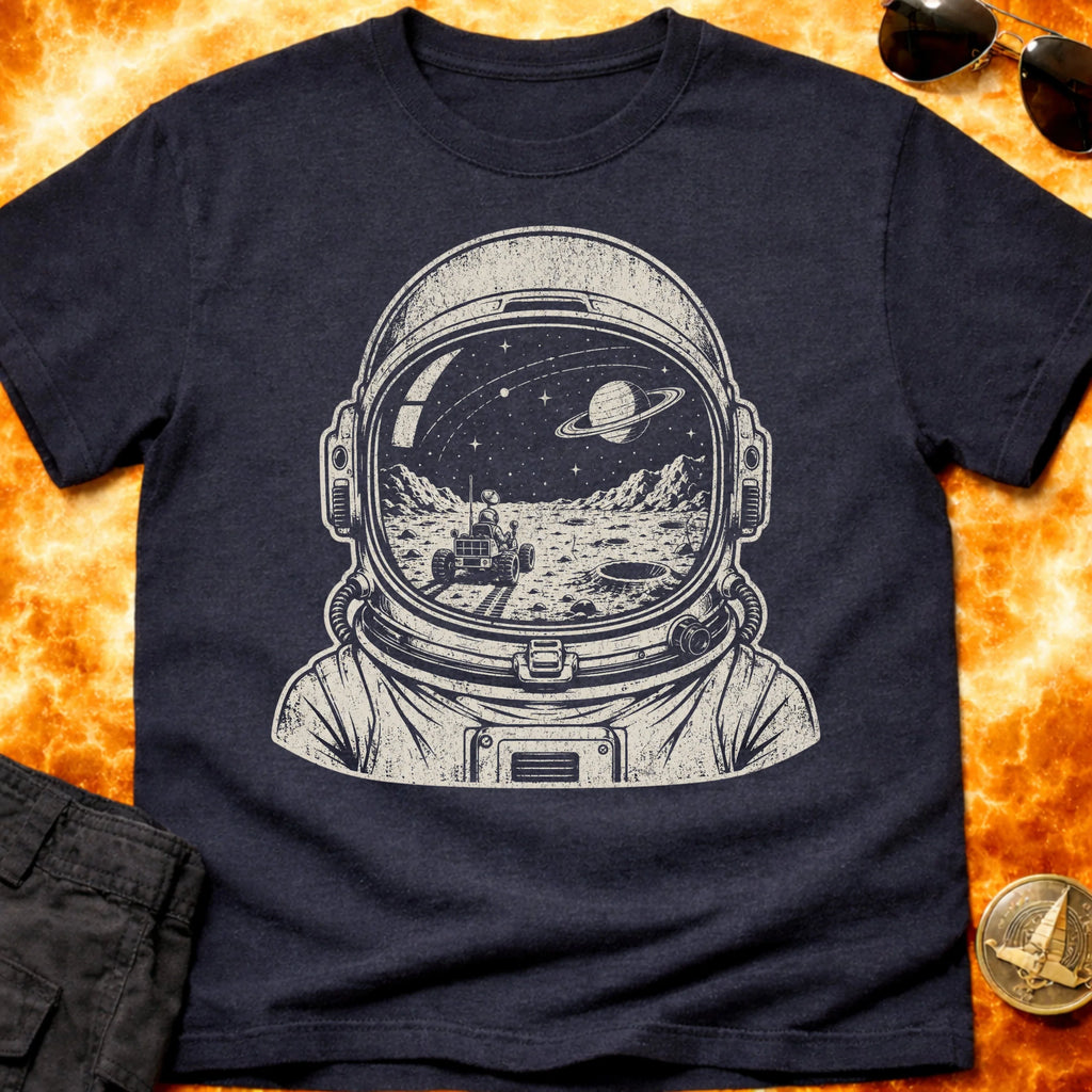 Helmet Lunar Landscape T-Shirt product image 6