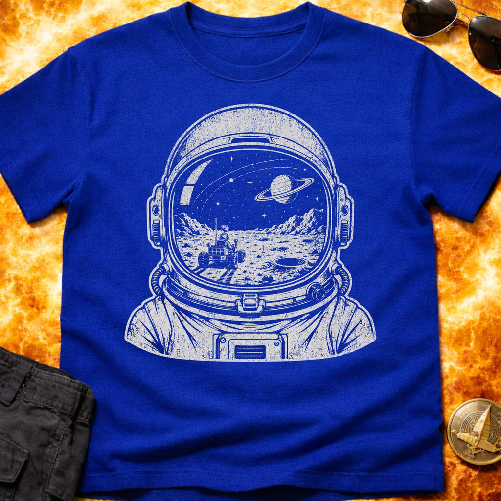Helmet Lunar Landscape T-Shirt product image 4