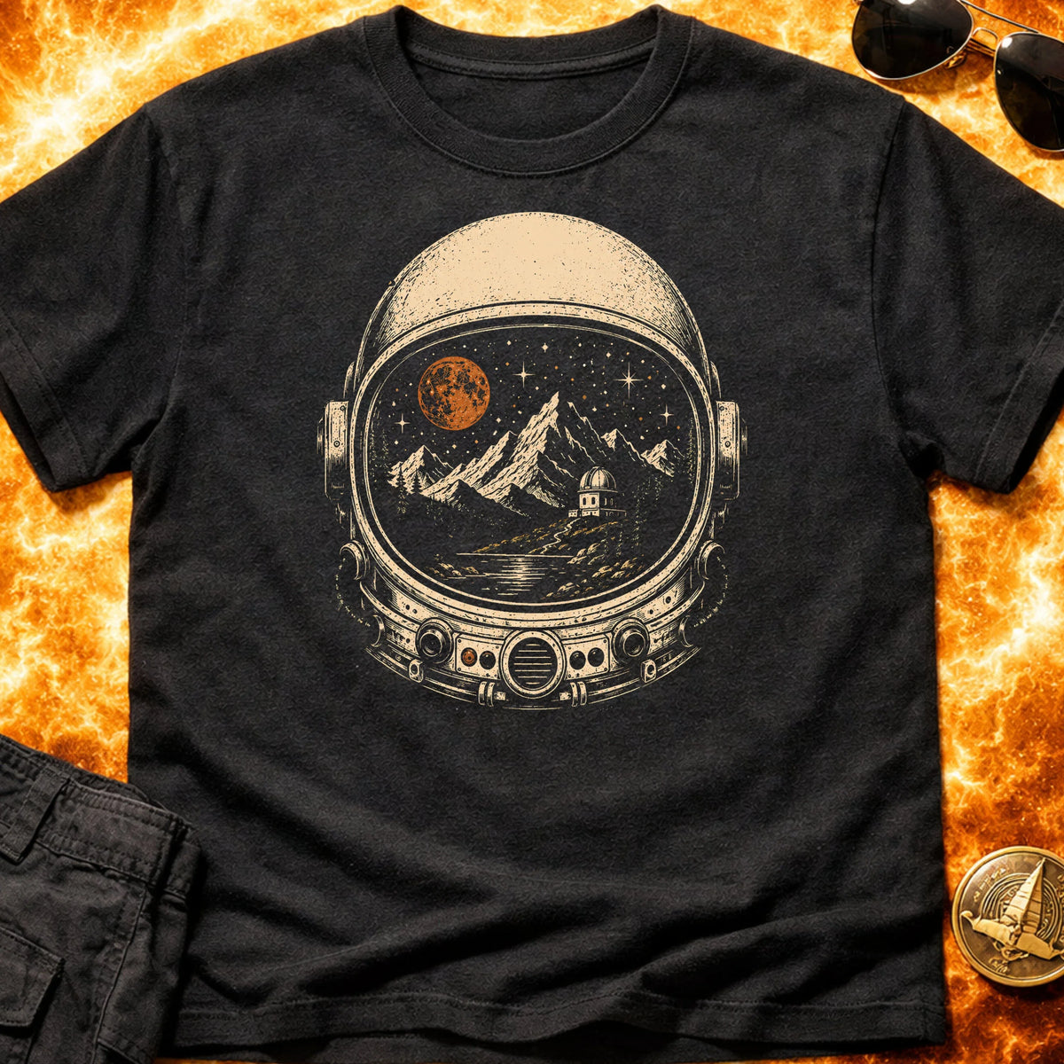 Helmet Obvservatory T-Shirt product image 3
