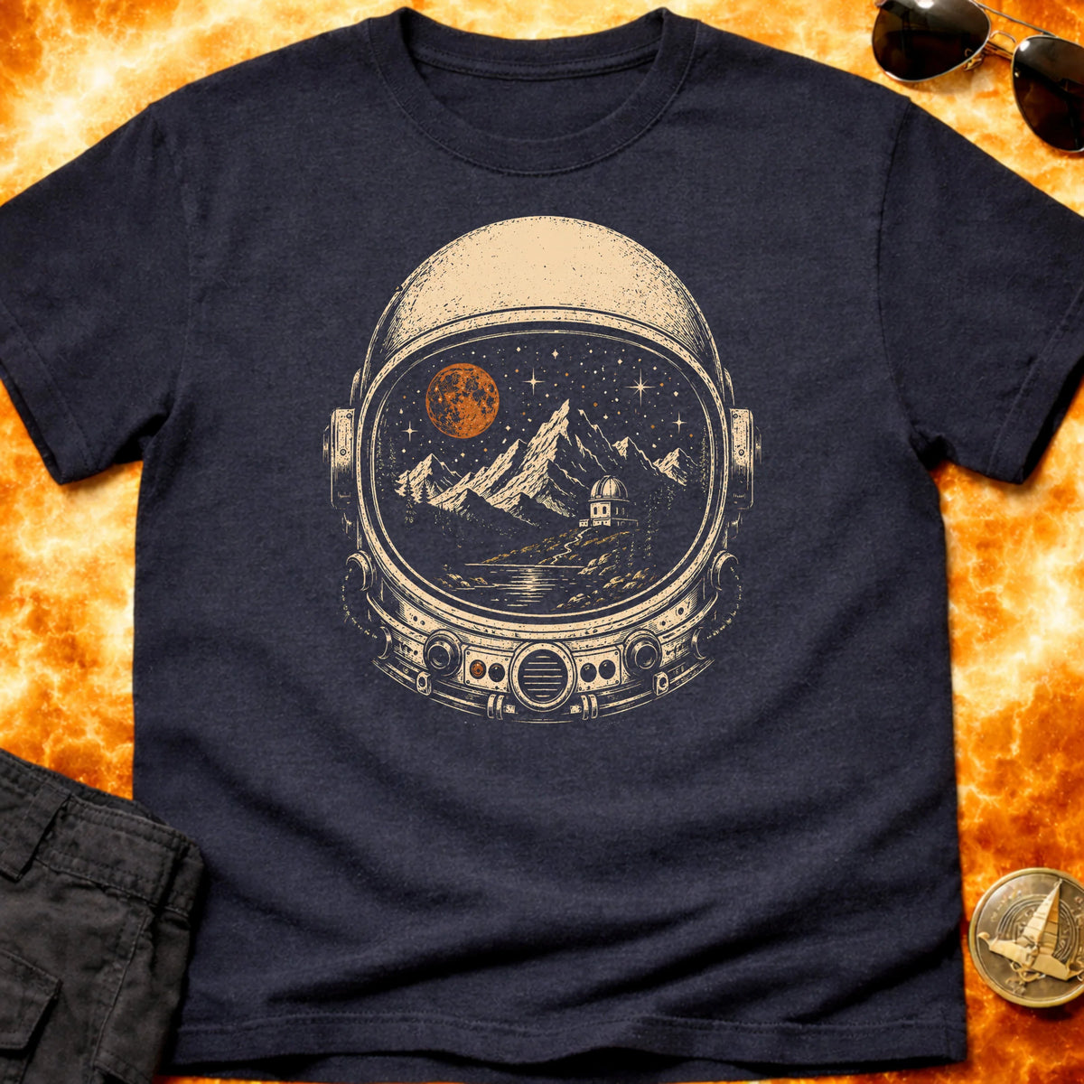 Helmet Obvservatory T-Shirt product image 4