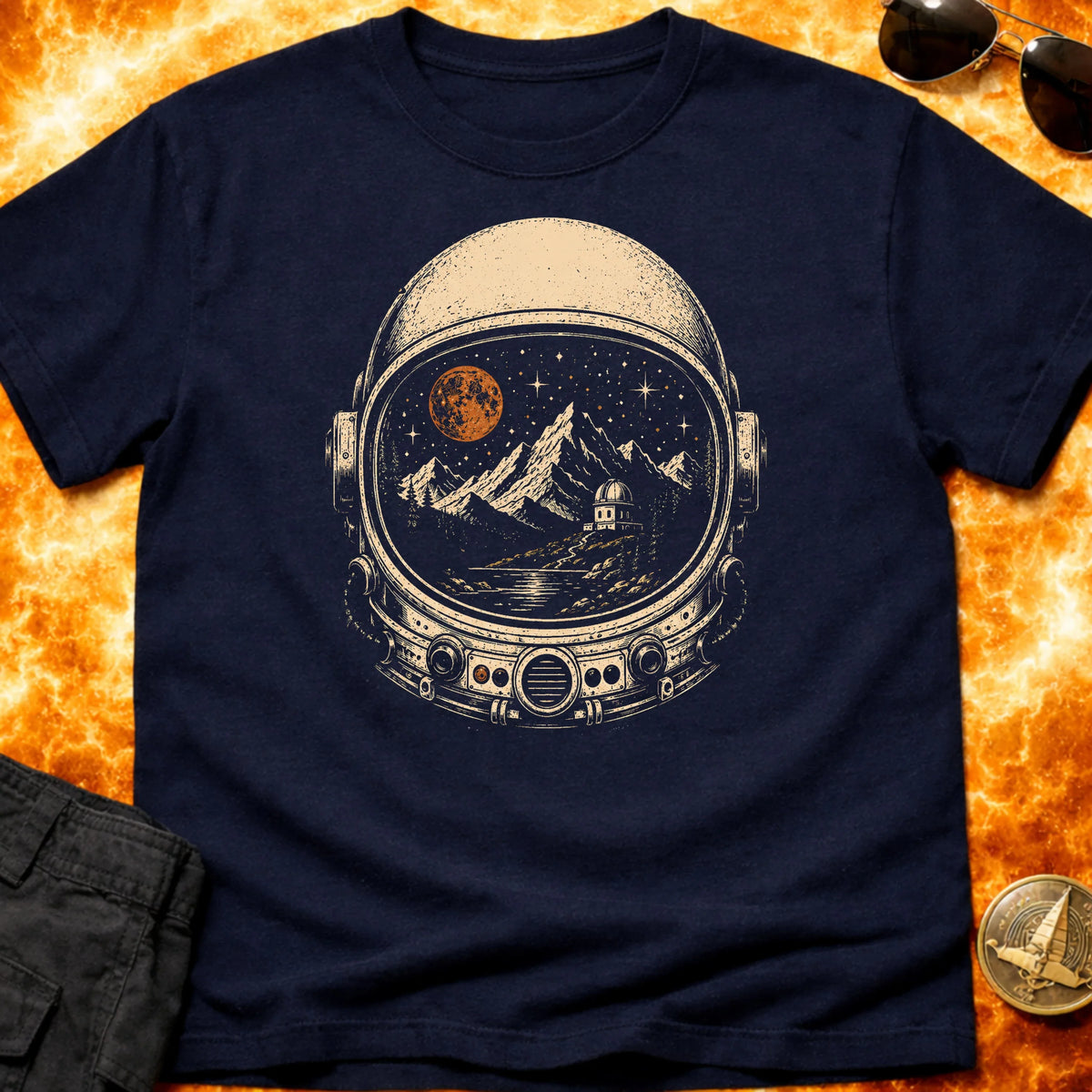 Helmet Obvservatory T-Shirt product image 2