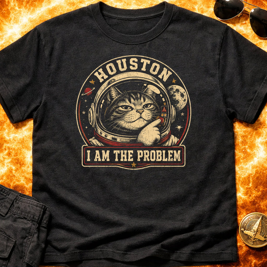 Houston Cat T-Shirt product image 4