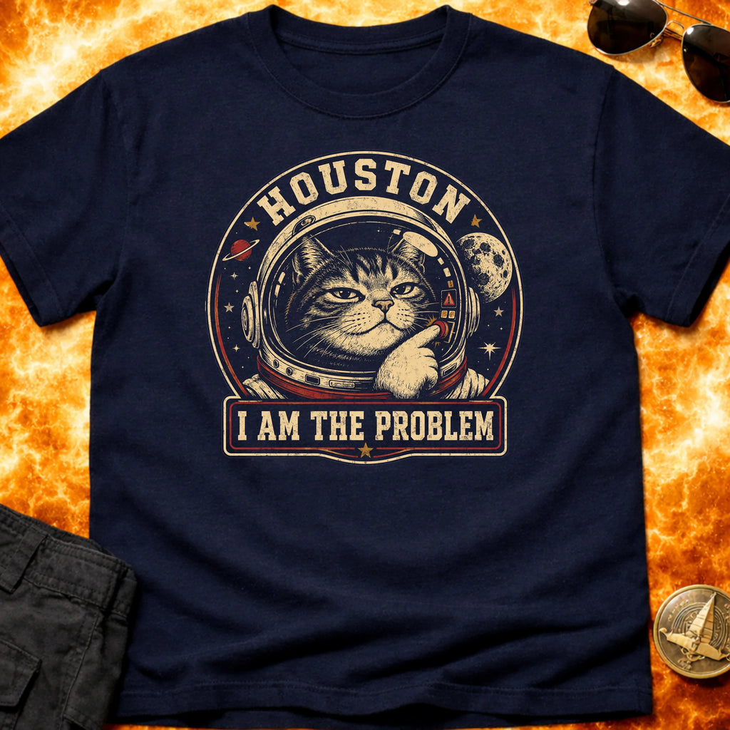 Houston Cat T-Shirt product image 1
