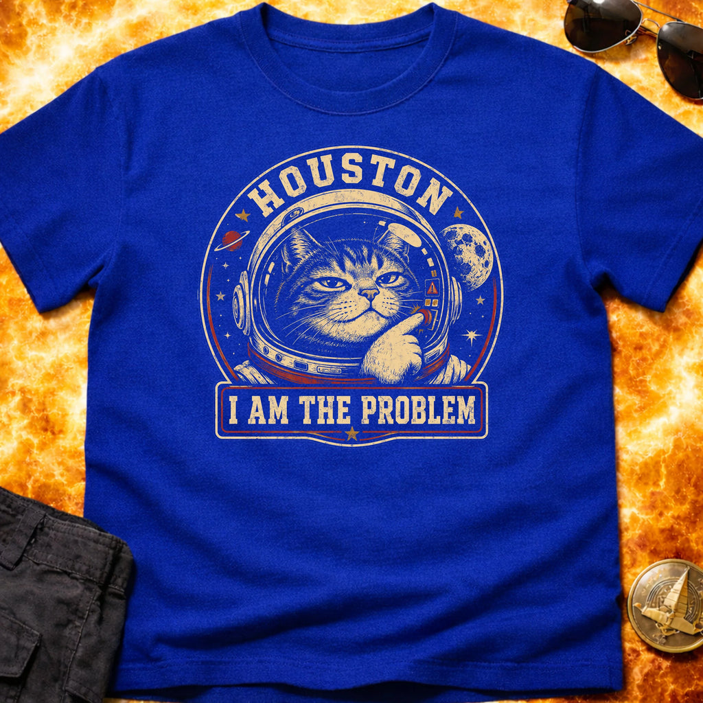 Houston Cat T-Shirt product image 3