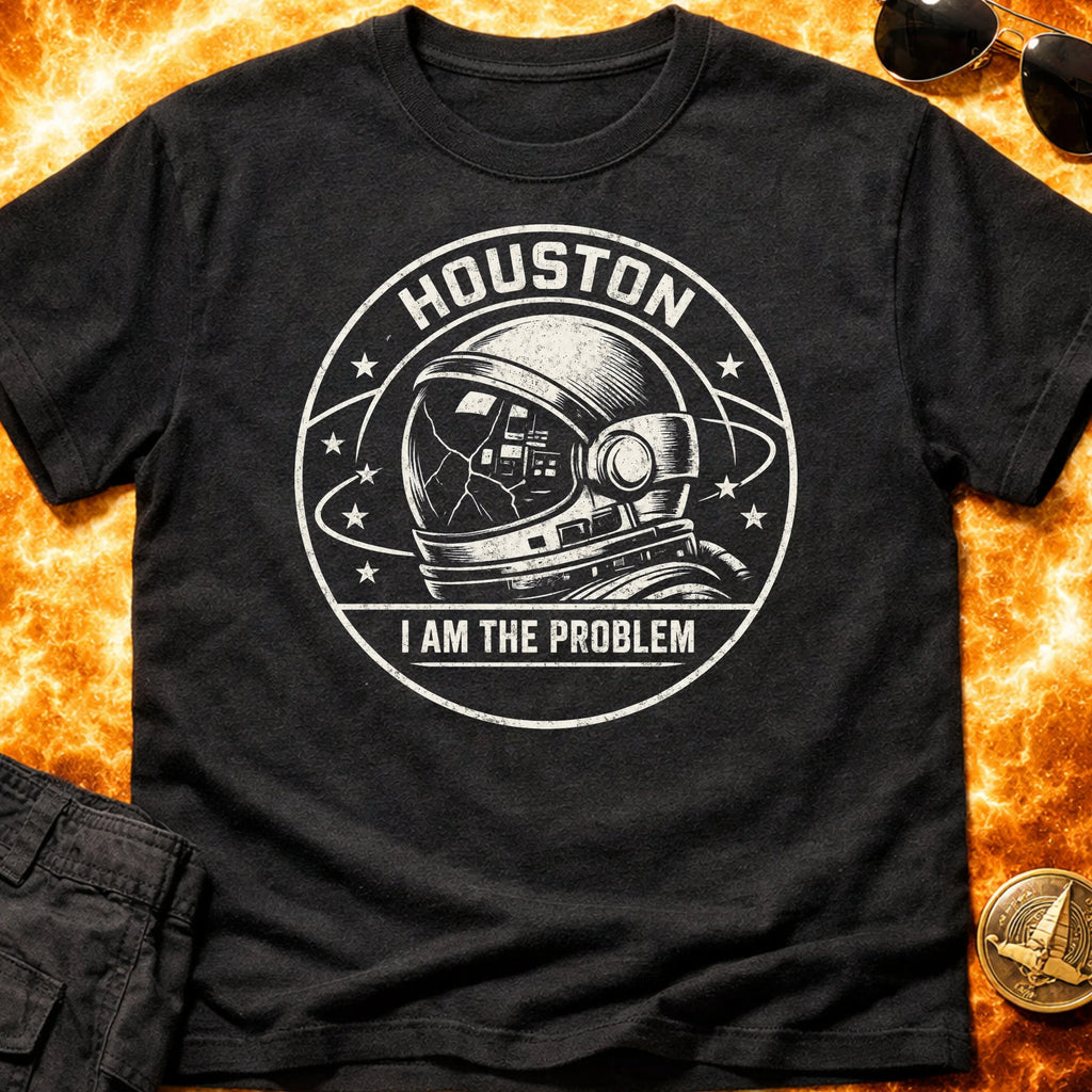Houston Helmet White T-Shirt product image 5