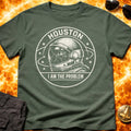 Houston Helmet White T-Shirt product image 1