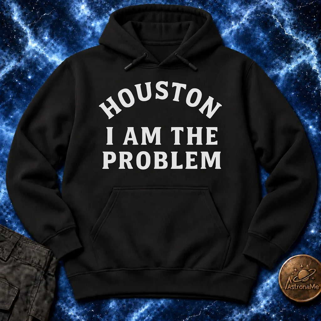 Houston I Am The Problem Statement Hoodie product image 4