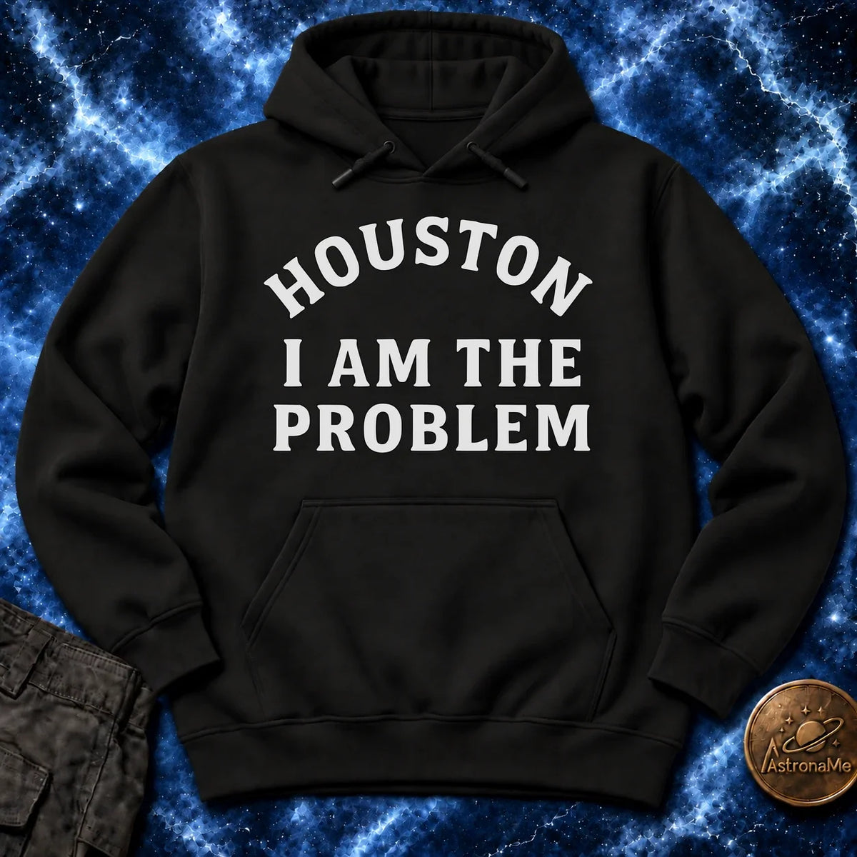 Houston I Am The Problem Statement Hoodie product image 4