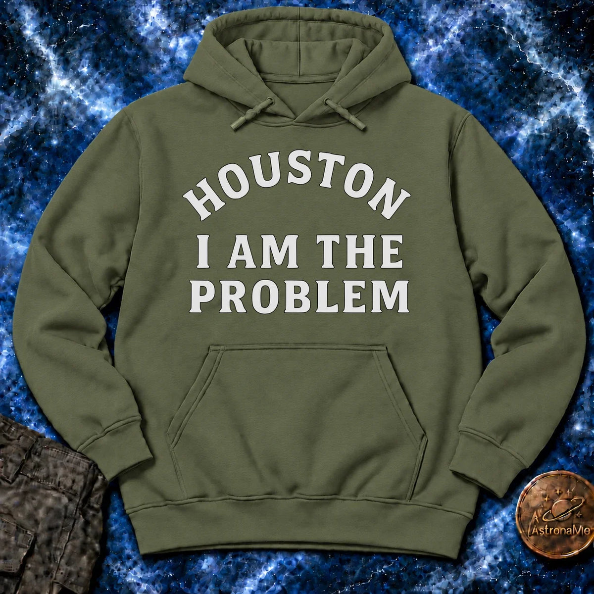 Houston I Am The Problem Statement Hoodie product image 6