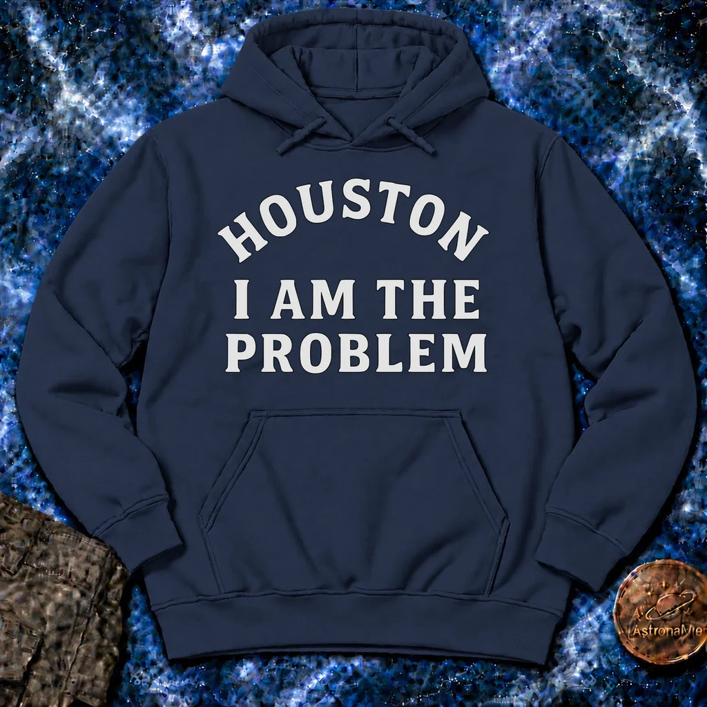 Houston I Am The Problem Statement Hoodie product image 3