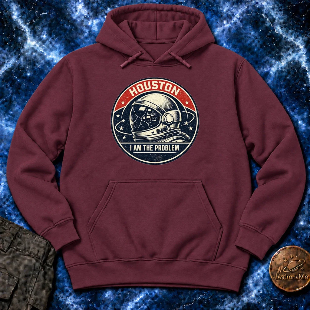 Houston Problem Vintage Mission Patch Hoodie product image 3
