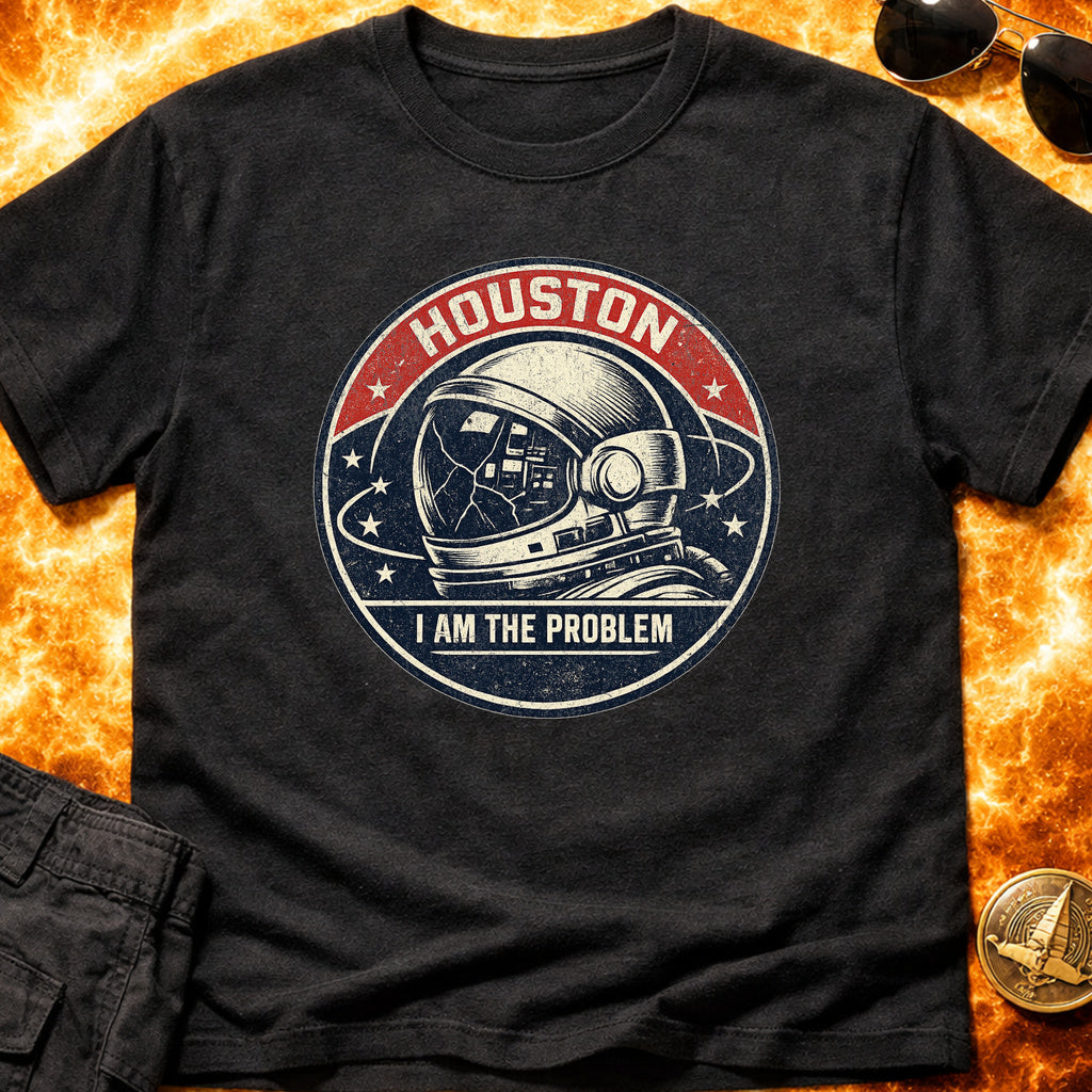 Houston Problem Vintage Mission Patch product image 1
