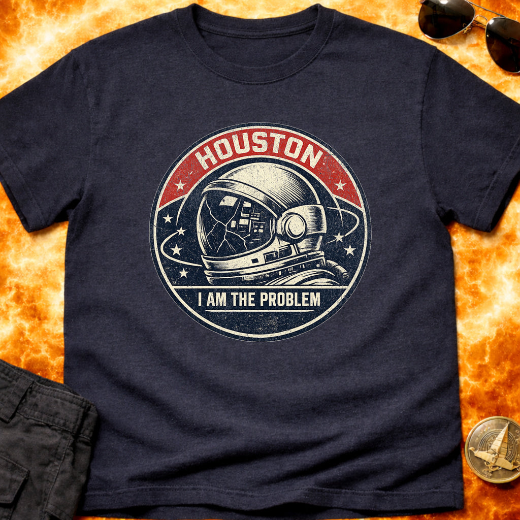 Houston Problem Vintage Mission Patch product image 3