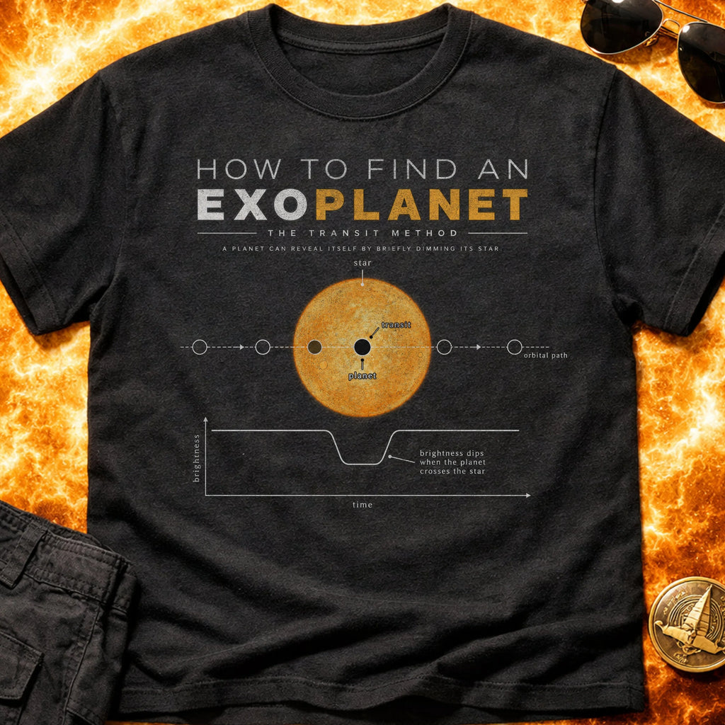 How To Find An ExoPlanet T-Shirt product image 1