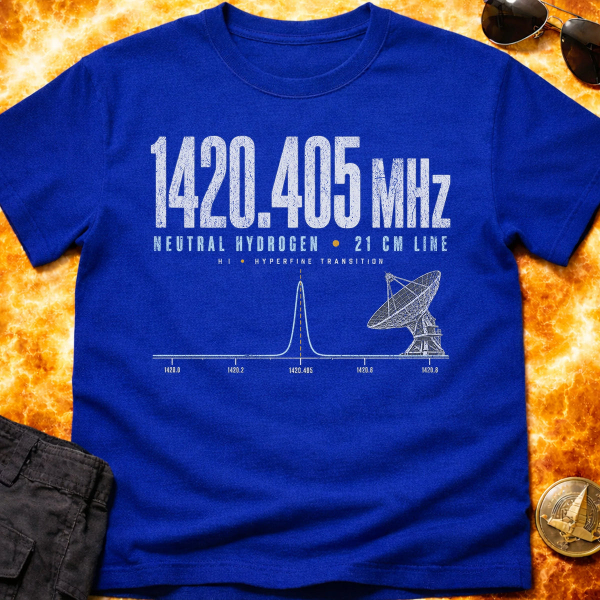 Hydrogen Line T-Shirt product image 4