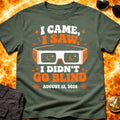 I Came I Saw Eclipse 2026 T-Shirt product image 1
