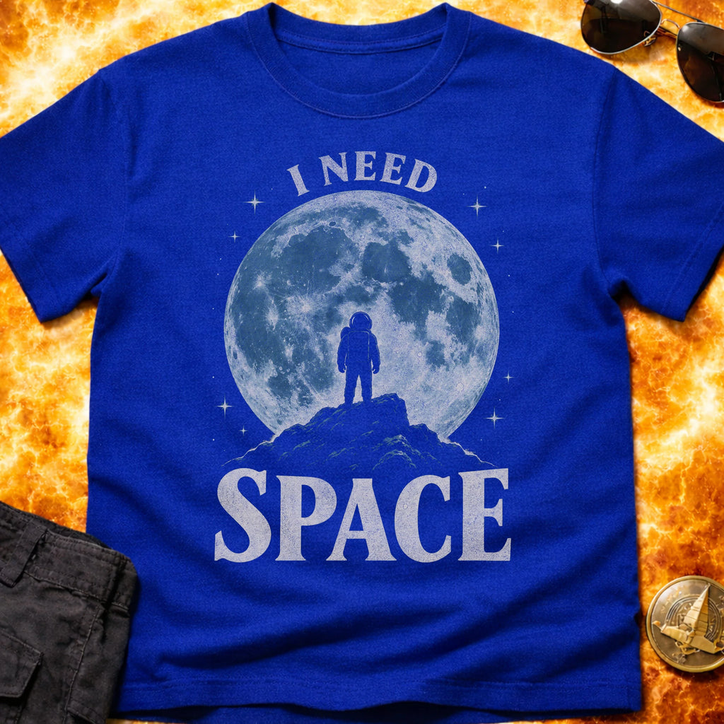 I Need Space Moon T-Shirt product image 5