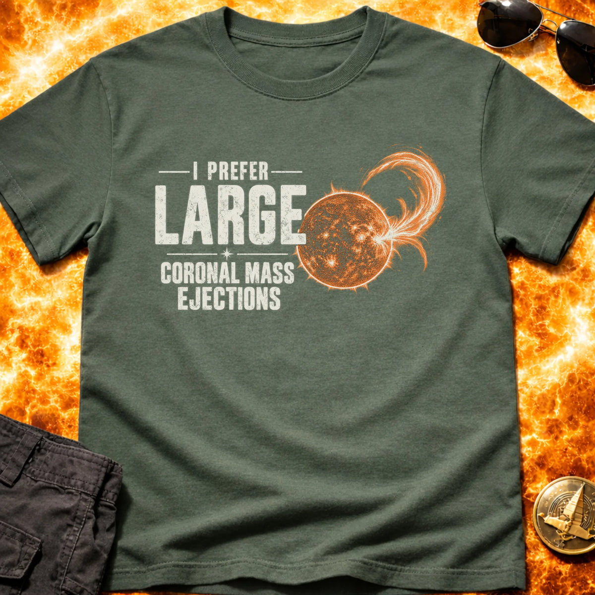 I Prefer Mass Ejections T-Shirt product image 1