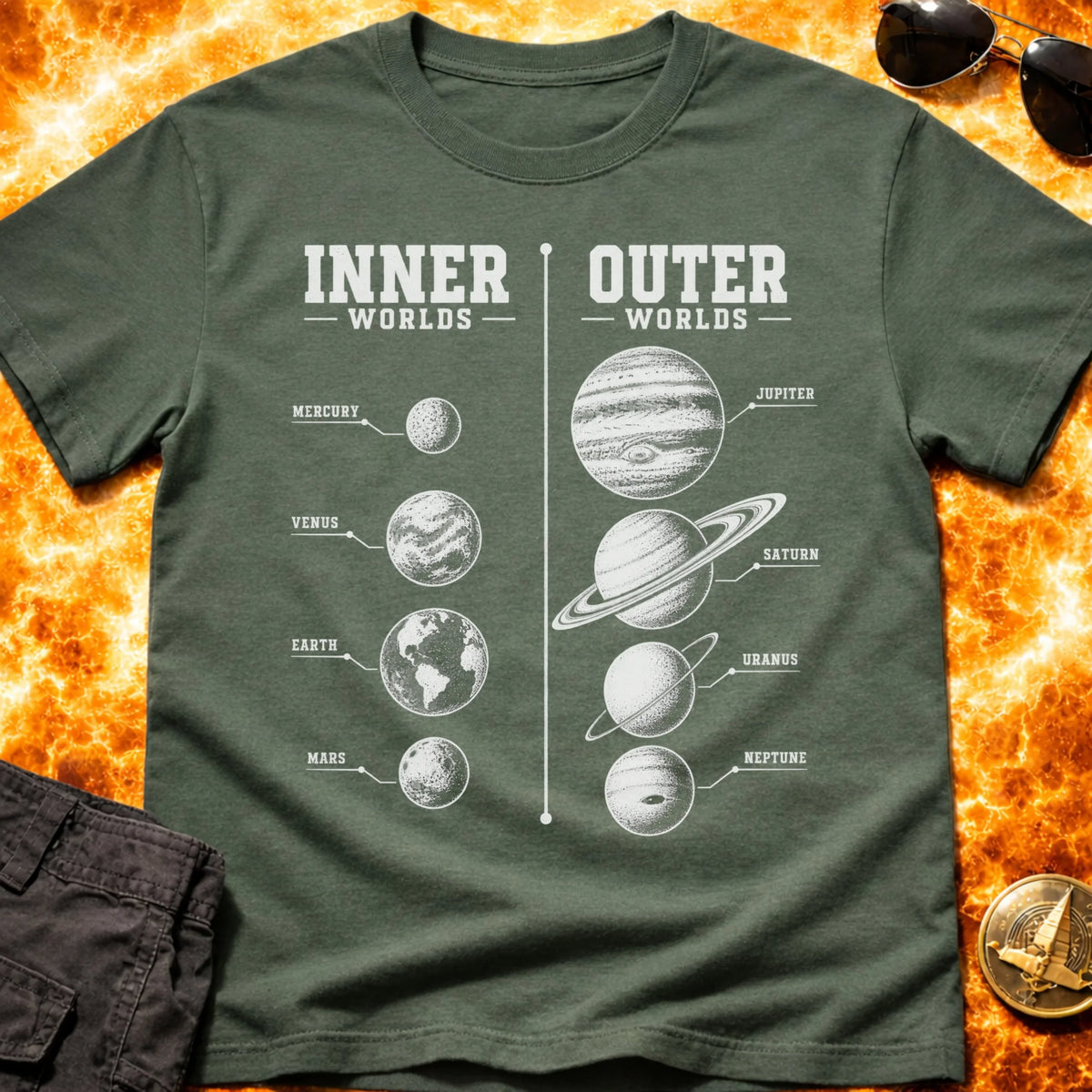 Inner Outer Worlds T-Shirt product image 6