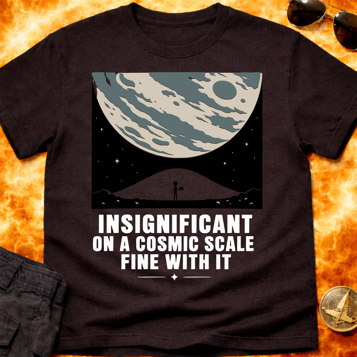 Insignificant Stick Planet T-Shirt product image 2