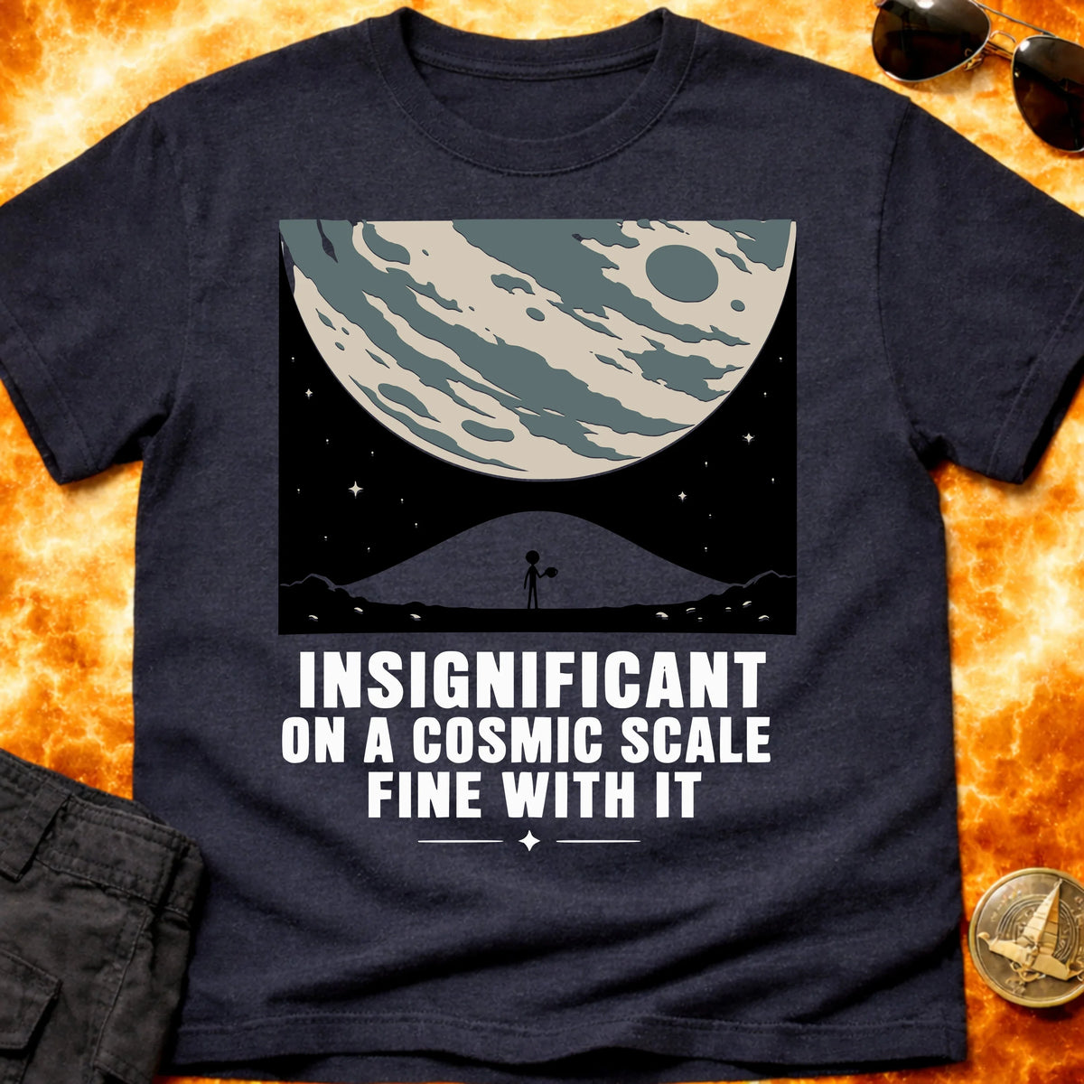 Insignificant Stick Planet T-Shirt product image 6