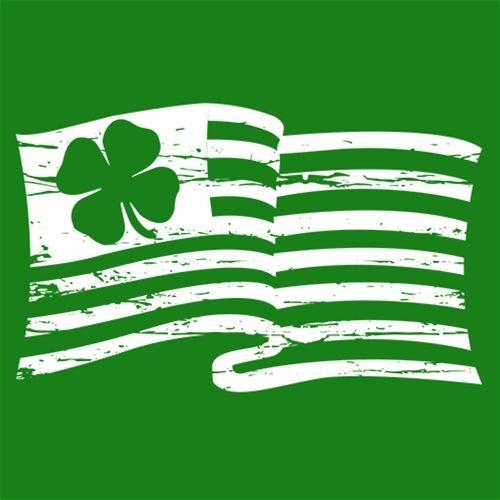 Irish American Flag T-Shirt product image 3