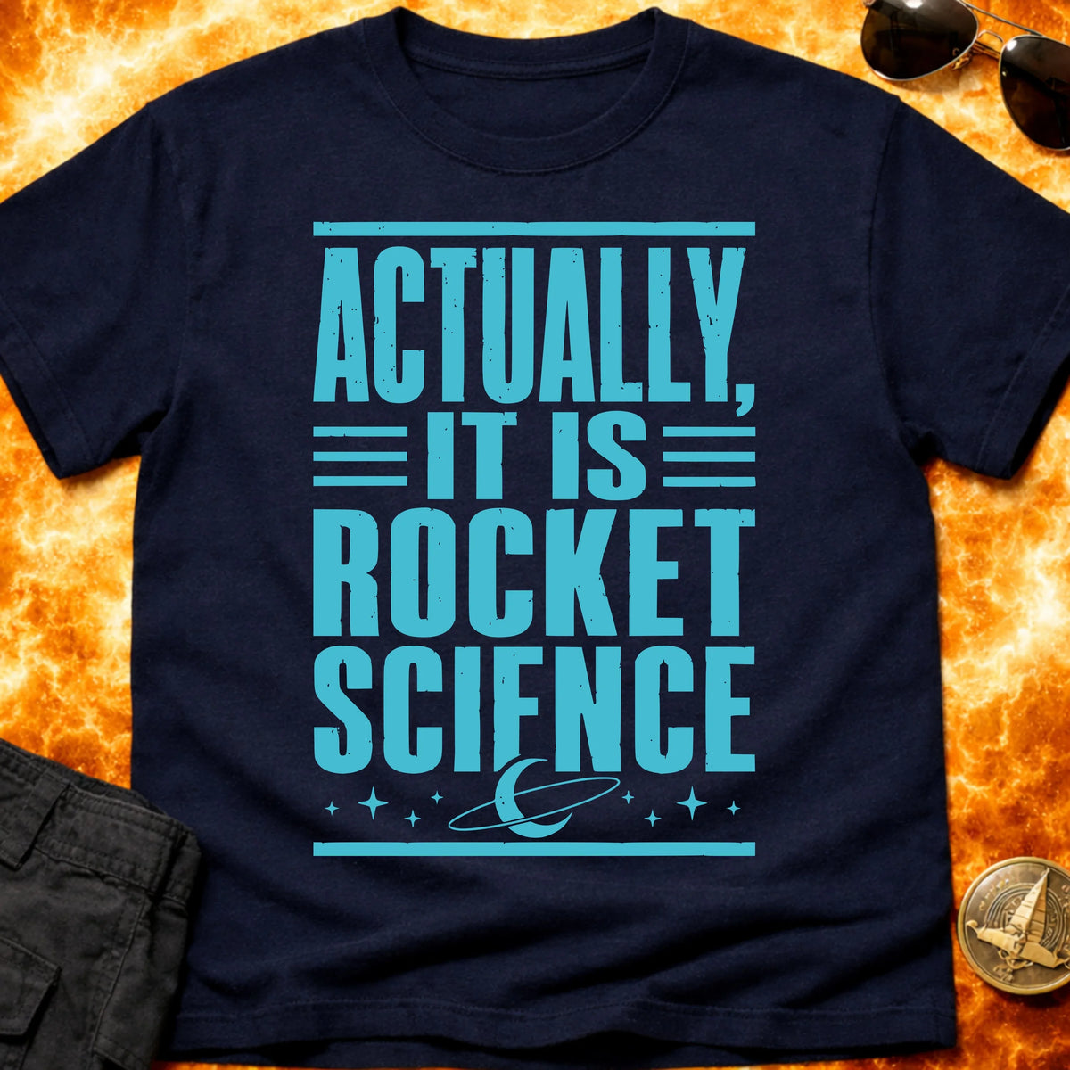 It Is Rocket Science Lunar Moon T-Shirt product image 2